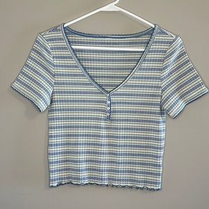 EUC American Eagle Crop Size M